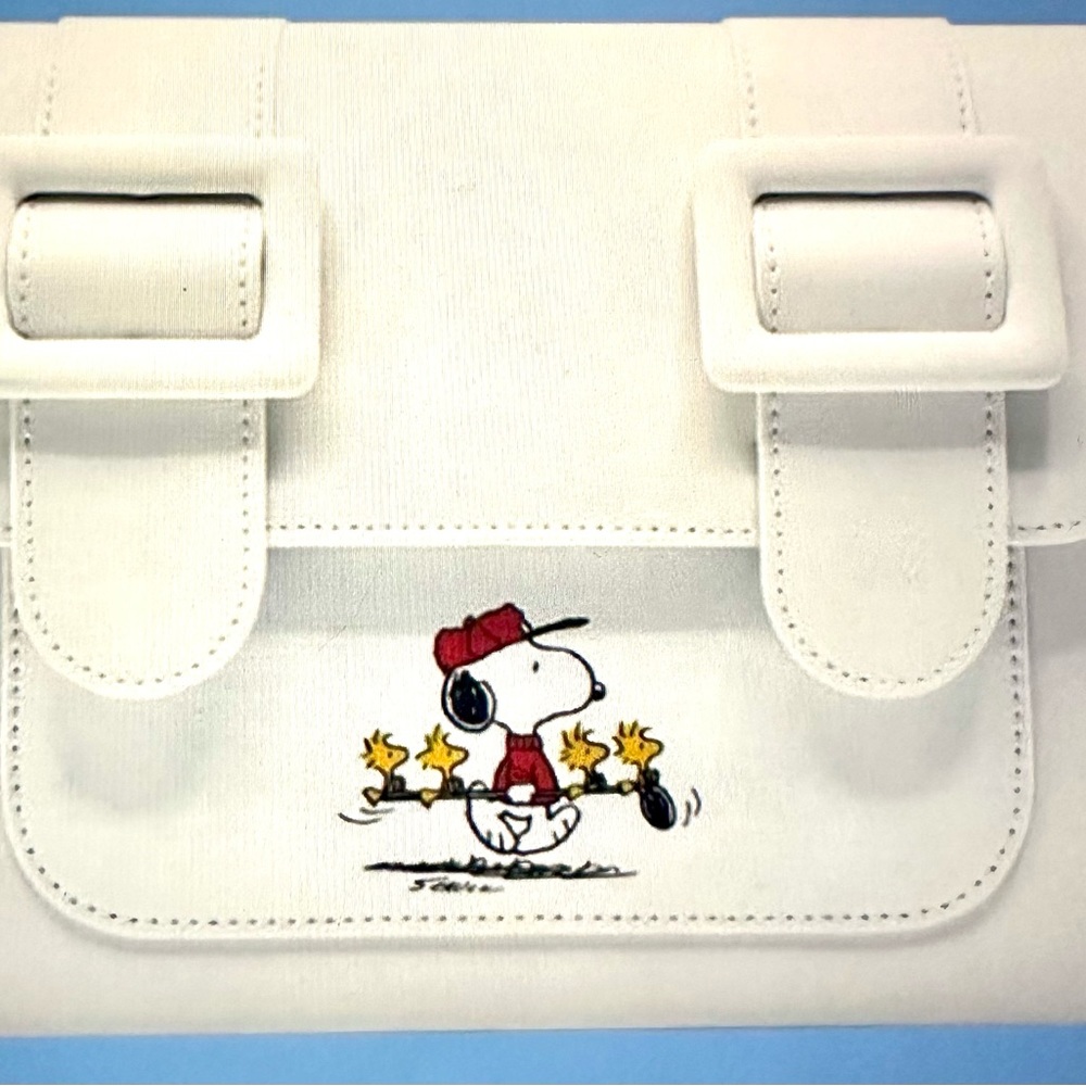 Sealed White Merimies White X Peanuts Cambridge Crossbody Bag Limited Edition